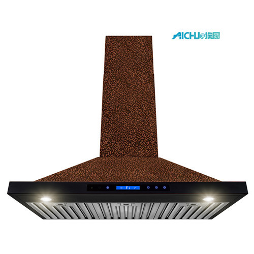 36 Inch ConvertibleWall Mount Range Hood InEmbossed