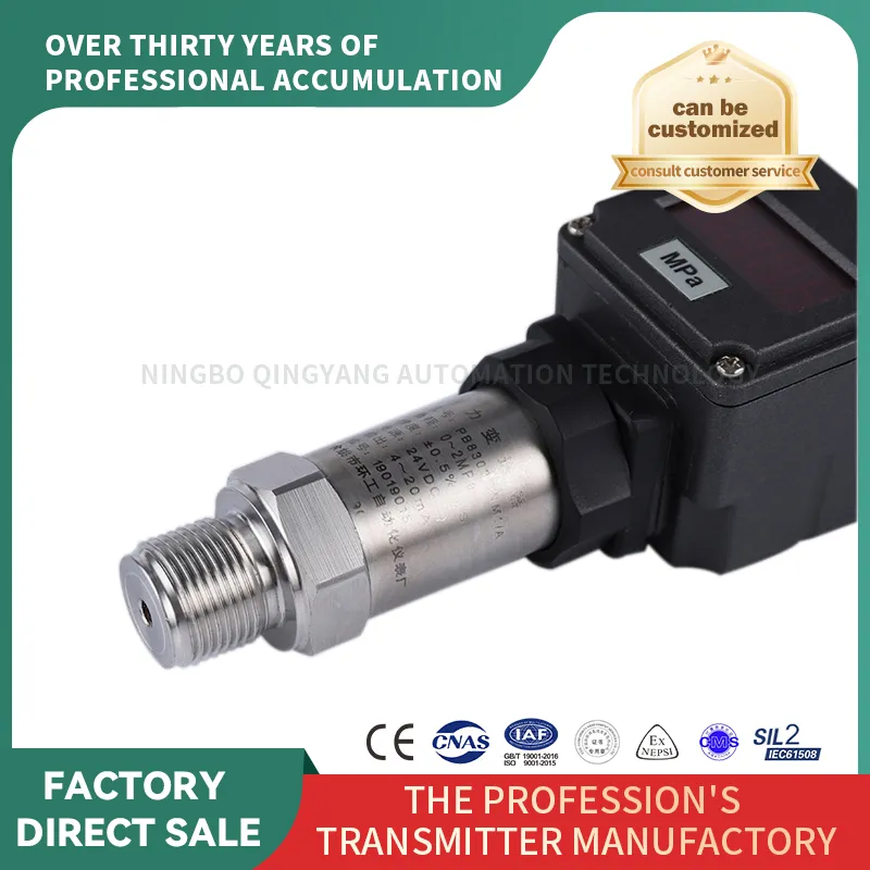 Transmițător de presiune pentru măsurarea precisă a nivelului