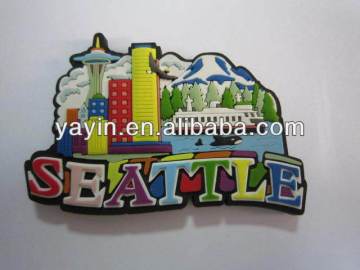 High quality custom PVC magnet sticker for refrigerator