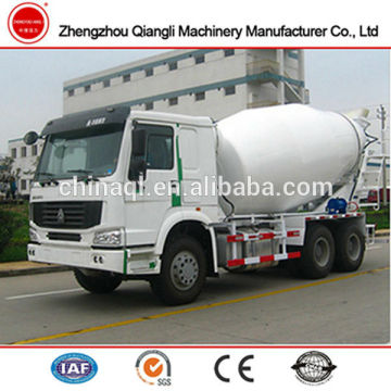 Howo 8CBM Concrete Mixer Truck Specifications