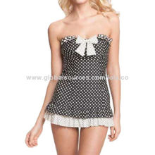 Strapless Bikinis with Fashionable Design, Customized Printing Designs and Various Colors Accepted