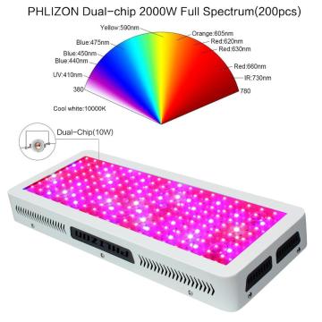 Espectro Completo 300W LED Grow Light Agrícola