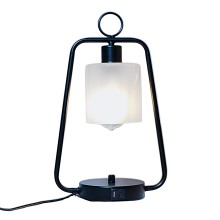 Glass table lamp knob dimming