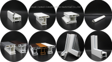 Plastic UV Protection Window PVC UPVC Profiles