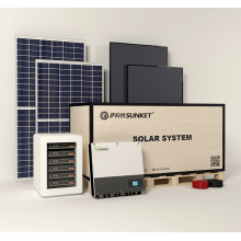 En la cuadrícula Sistema solar de 100kw Growatt Inverter