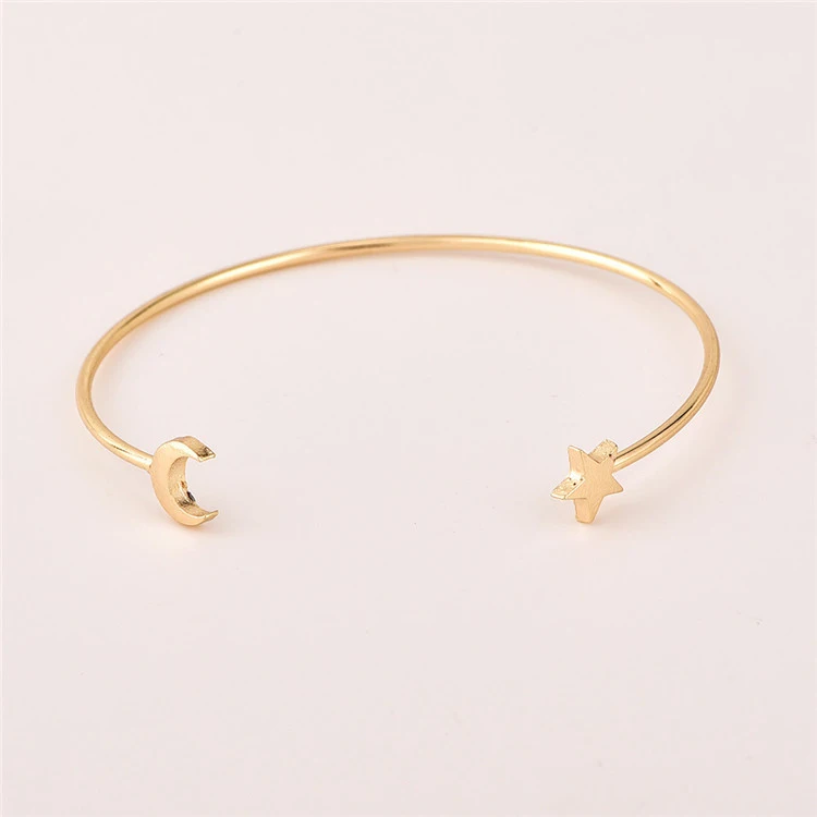 Promotion Gifts Wholesale Bracelet Women Handmade Custom Charm Fashion Bracelets Jewelry Simple Twisted Gold Plated Fashion Bracelet