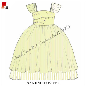 wholesale boutique remake kids dress sketches