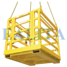 No roof Two person crane cage WP-C11