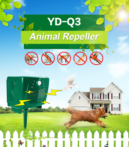 Ultrasonic Bird Repellent , Anti-Mole Instrument