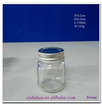 Whoelsale 150ml Nimi Glass Mason Jar