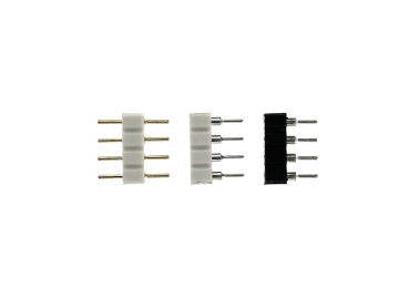 Strip Adapter Pin RGB LED light 10mm Strip Connector