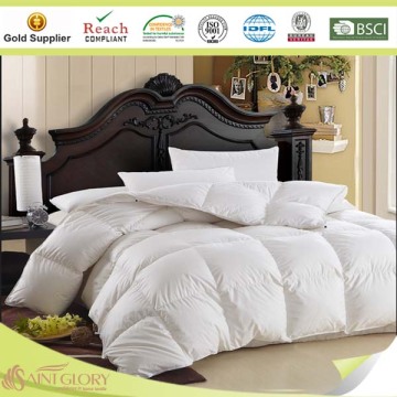 hotel polyester fiber fill 10.5 tog cotton duvet