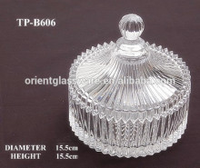 Clear bowl with lid&sugar bowl