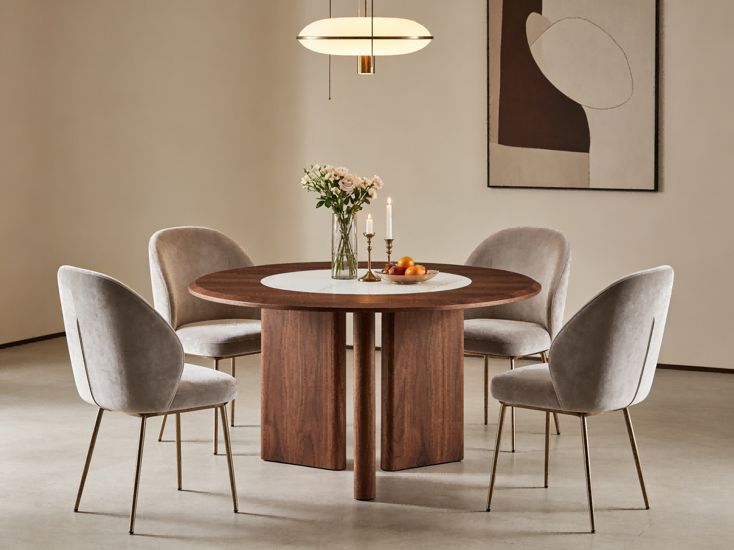 BR-DT-6056 обеденный стол4 BR-DT-6056 dining table4