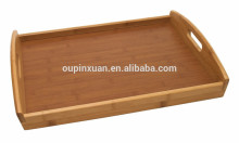 Bamboo gongfu tea and coffee Tray new design food tray with hander