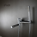 Chrome Finish Hot And Cold Shower tap