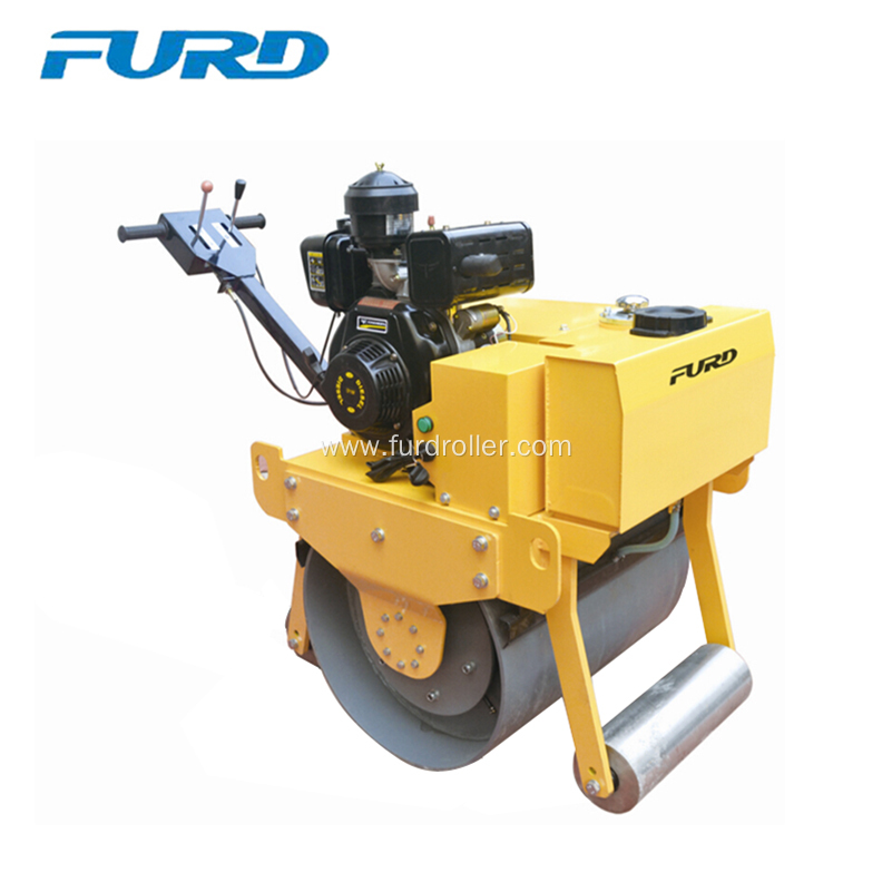 500kg Single Drum Small Hand Roller Compactor