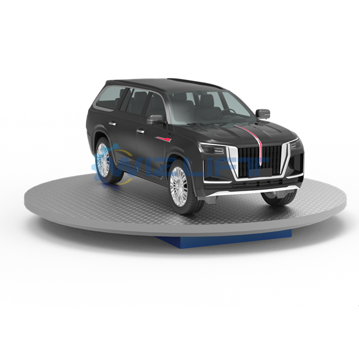CE Approved Hydraulic 3 Ton Car Turntable for Display, Garage, and Driveway