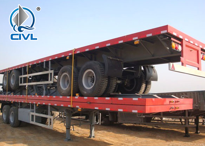 3 Axle Flatbed Semi Trailer 5 3 Axle Flatbed Semi Trailer 5