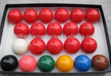 Hongjie Brand Snooker Table Accessories Resin Snooker Balls
