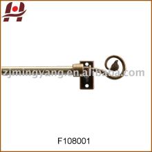 C108001 iron adjustable extensible telescopic shower curtain rod