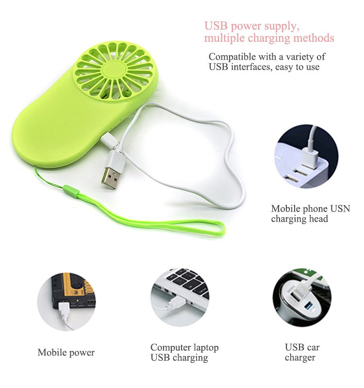 2021 top selling cool mini handheld portable USB rechargeable fan home office outdoor travel