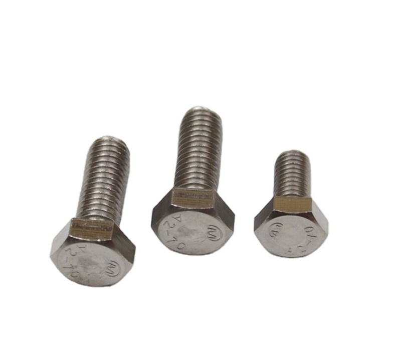 Thép không gỉ cường độ cao Fastener Hex Bolt