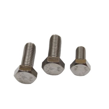 فولاد ضد زنگ پیچ آجیل Hex Bolt