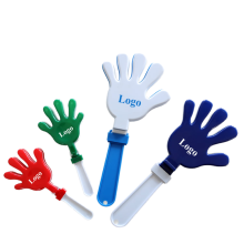 Customized Logo PP Plastic Noise Maker: Hand Clap Toy & Fan Clapper