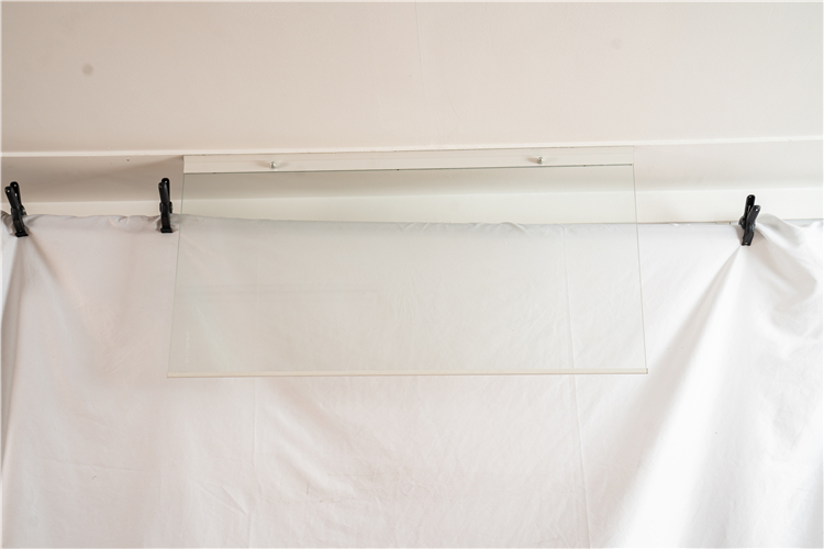 Hot Selling Normally Closed Smoke Proof Ceiling Screen