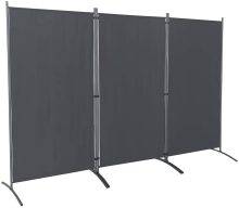 Freestanding Foldable Panel Room Divider Screen