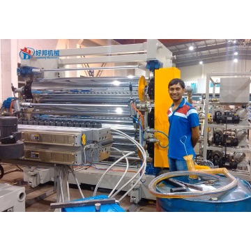 PVC sheet extrusion production line