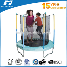 mini trampoline with enclosure for kids
