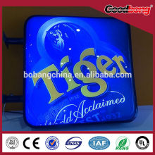 outdoor advertising vacuum formed acrylic embossing light box