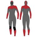 सीस्किन महिला 5/4 मिमी हूडेड फ्रंट ज़िप स्टीमर wetsuits