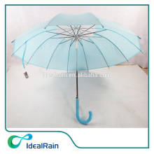 Womens Fashion Automatic Stick Umbrella Transparent Umbrella