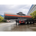 18,000-37,000 liters Danger Acid/ Chemical Liquid Tank Transport Semi Trailer