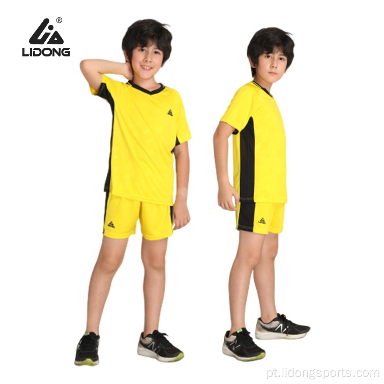 Atacado Custom Football Sportswear Soccer Team Uniform