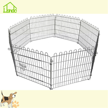 Lightweight iron wire galvanized puppy playpen