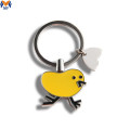 Partihandel Metall Custom Cat Design Emalj Keychain