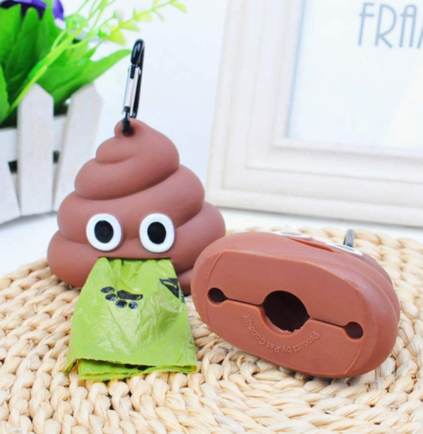 Cute Dog Waste Bag Holder