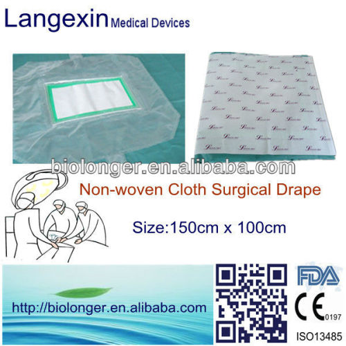 sterile adhesive cloth surgical drapes