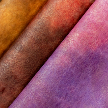 Double-color Fancy PU Leather