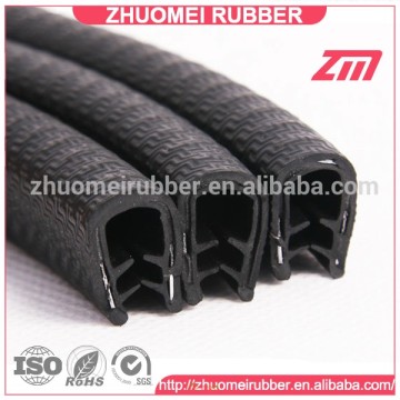 steel carrier plastic molding trim profile