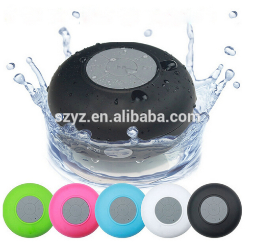 Shower Portable High Quality wireless waterproof portable mini bluetooth shower speaker
