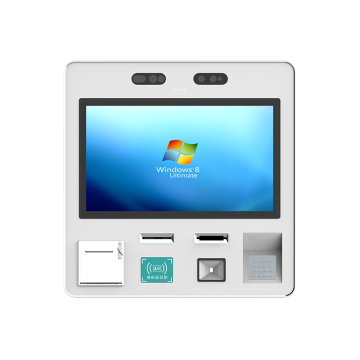 Medical Wall-Mounted Self Service Terminal Kiosk