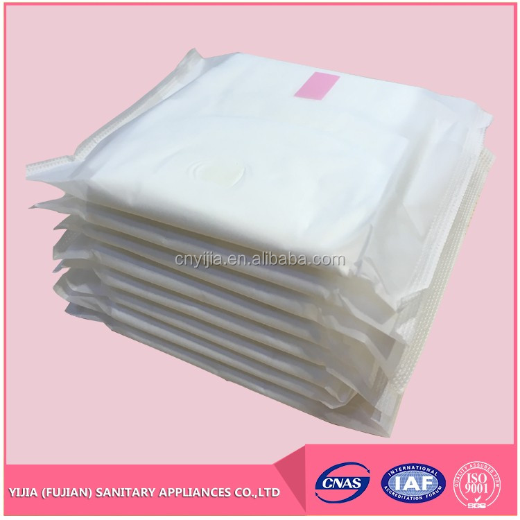 Disposable Ultra thin sanitary napkins pad with negative