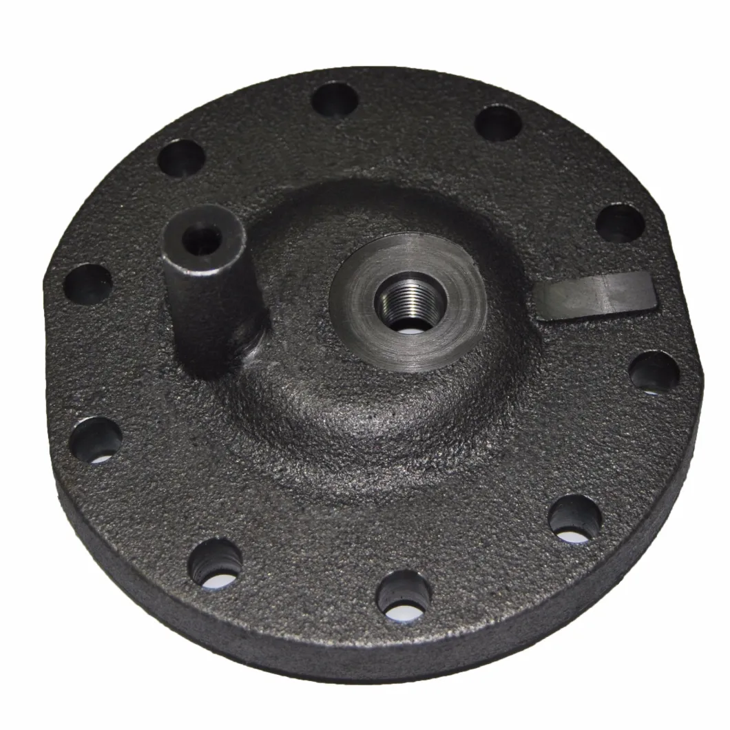 Machinery Ductile Iron Valve Cover Green Sand Casting