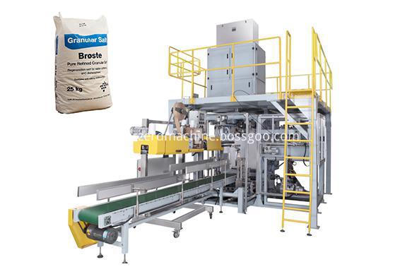 máquina de ensacamento de sal salt bagging machine