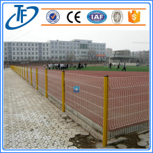 Peach shaped pole welded wire mesh